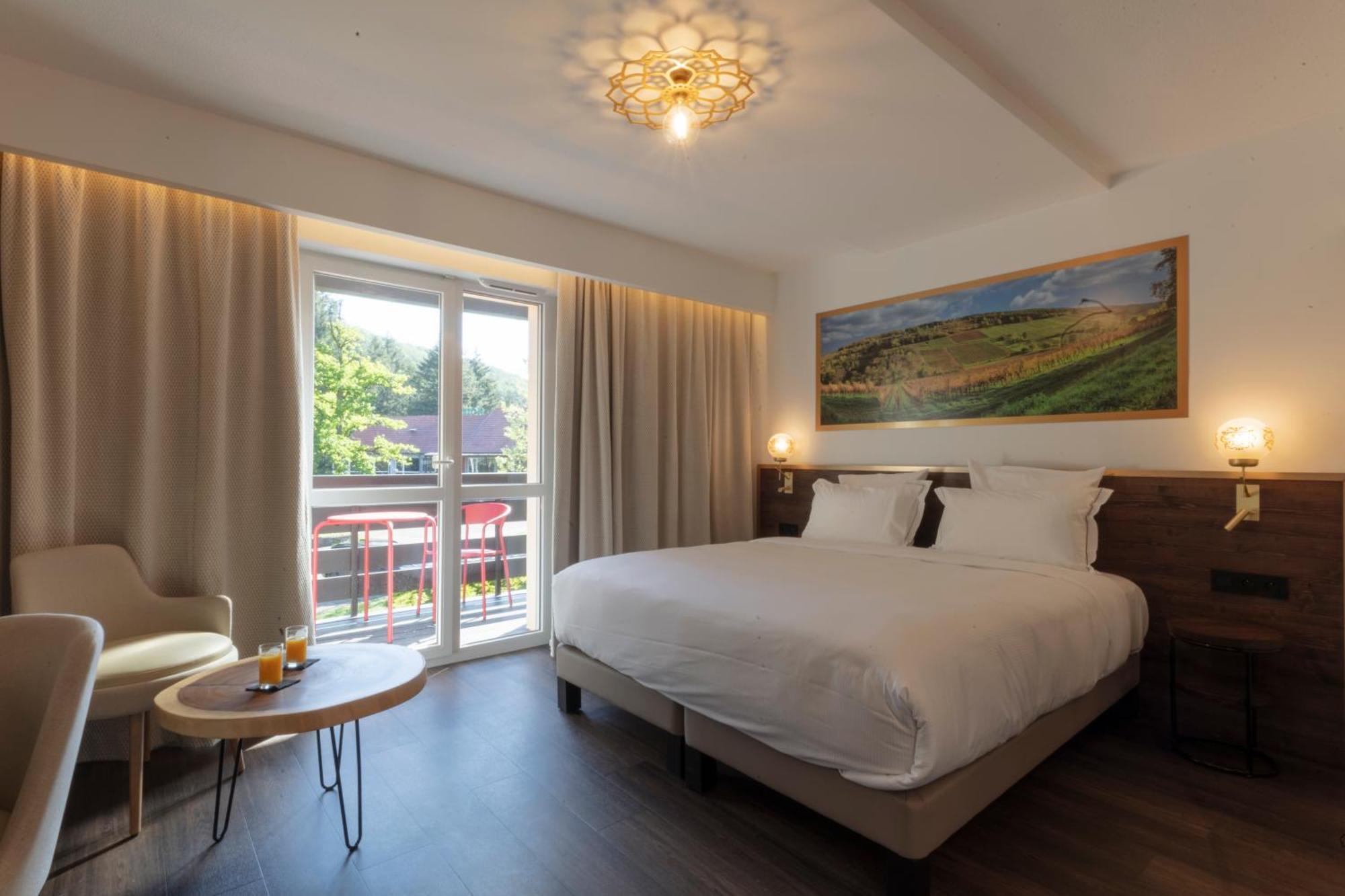 Hotel Restaurant La Vallee Noble, Proche Eguisheim Colmar ゾウルツマット 部屋 写真